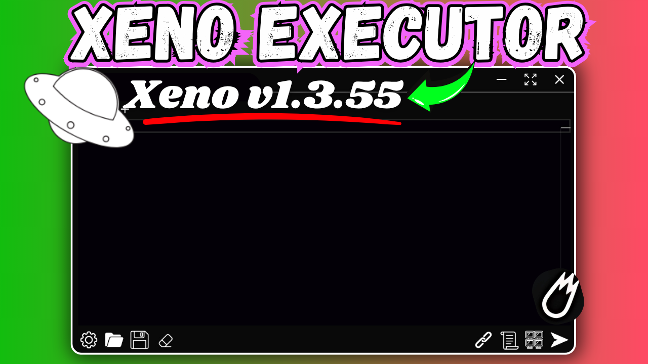 Xeno Executor interface running on Windows